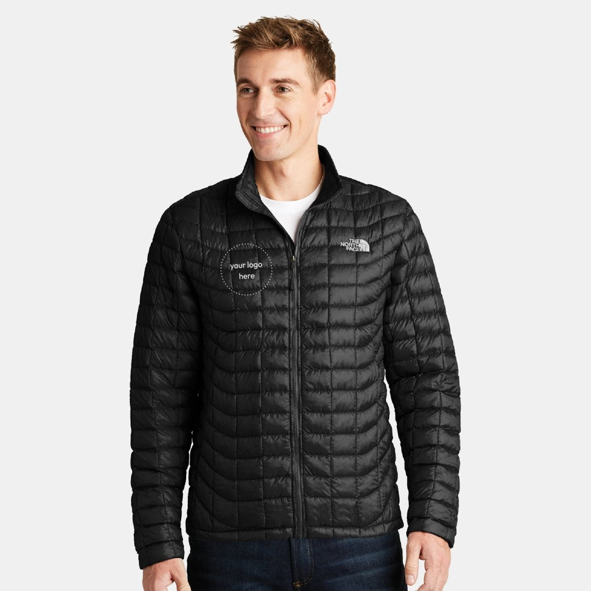 Mens north face puffer jacket online