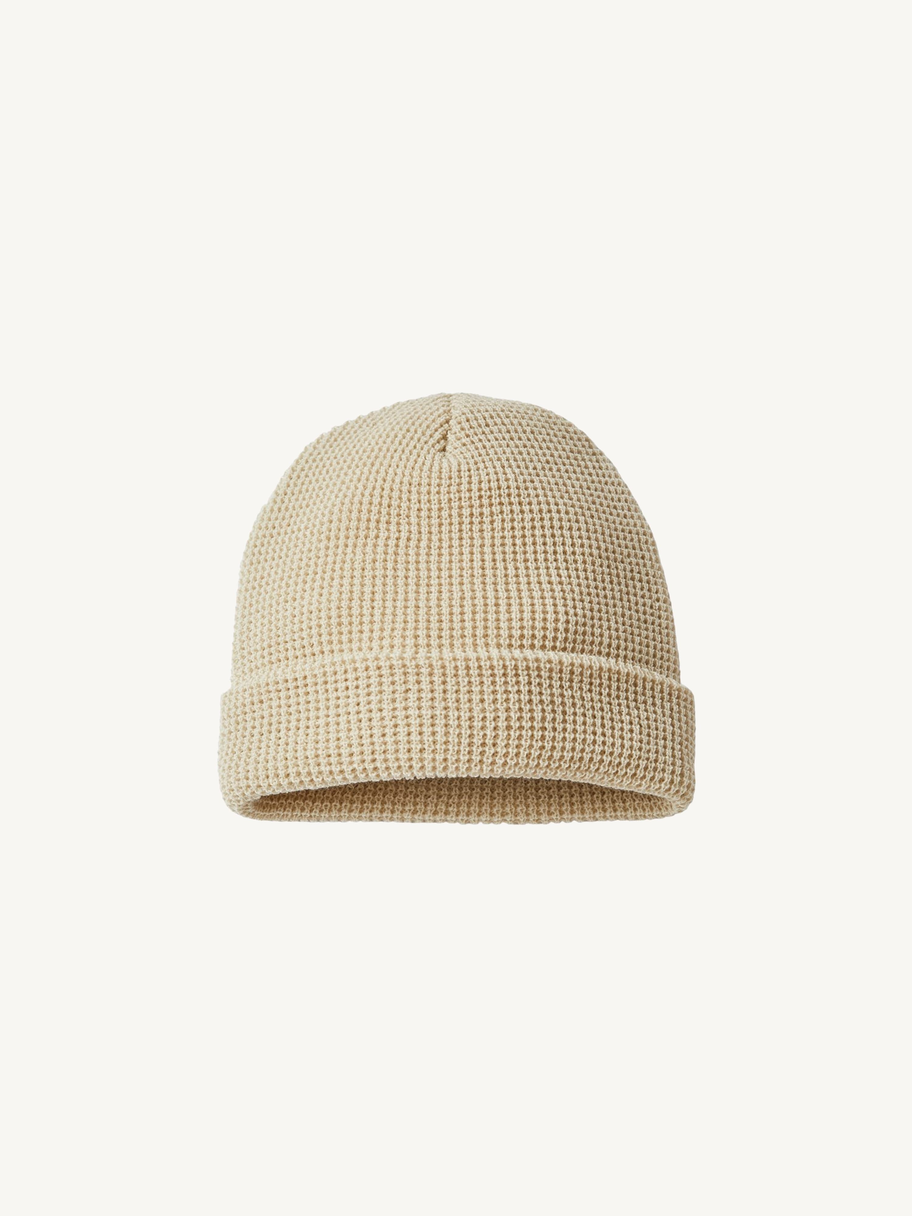 Waffle Cuffed Beanie