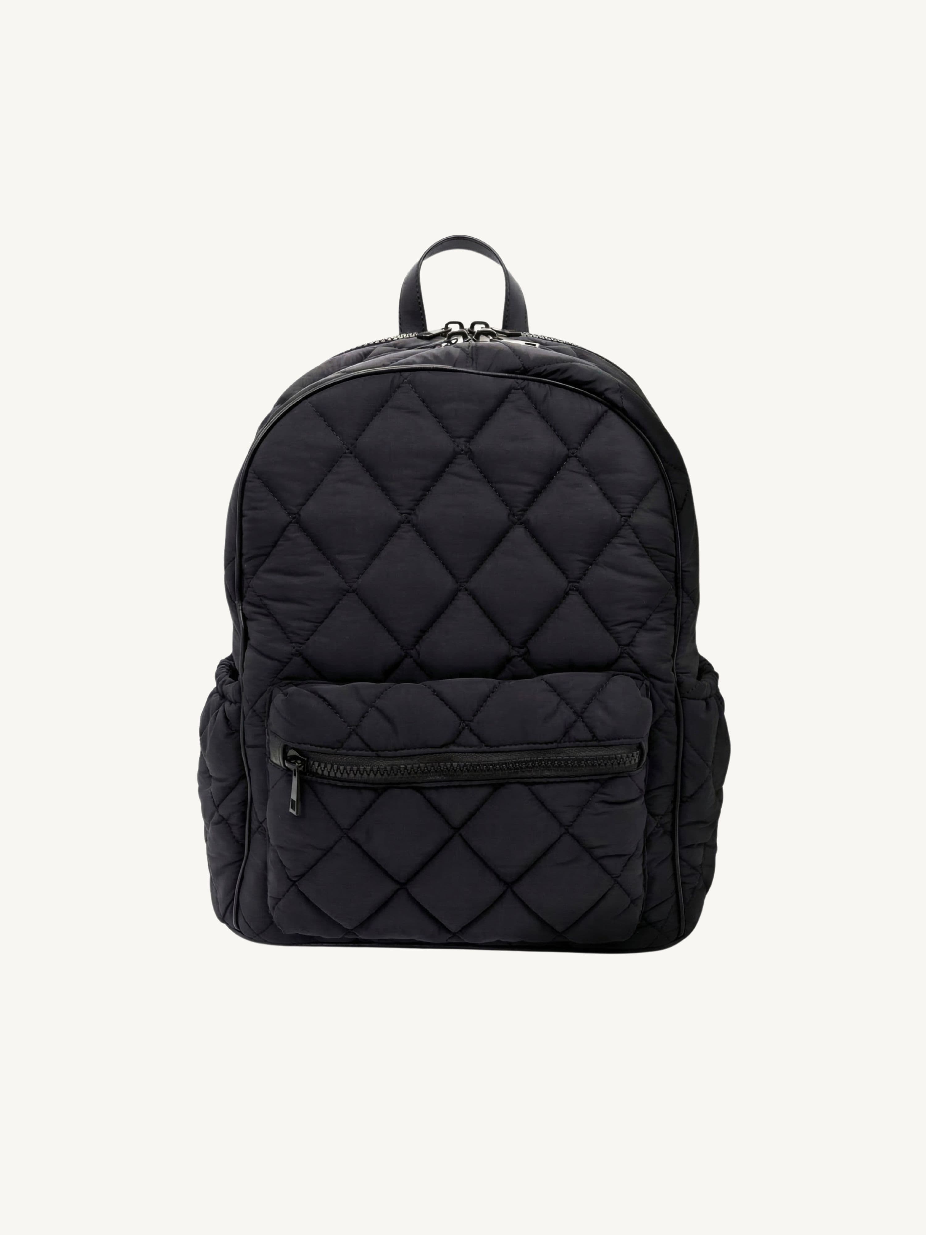Quilted Laptop Backpack
