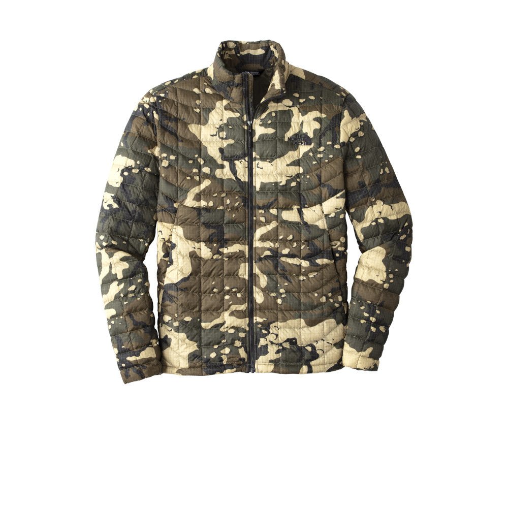 North face puffer camo best sale